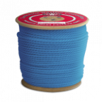 3/8" x 600' 3-Strand Polypropylene Rope Blue