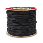 3 STRAND POLYPROPYLENE ROPE BLACK