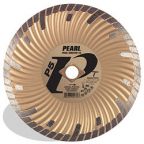 10 x .080 x Dia, 5/8 Pearl P5™ Gen. Purpose Waved Core Turbo Blade, 8mm Rim