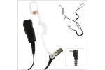 Kenwood SPM-2001 Earpiece - 2-WIRE, Surveilance Kit, Dual PTT - K01